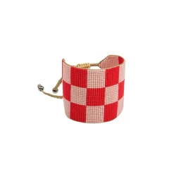Rumi Bracelet - Nude, Red